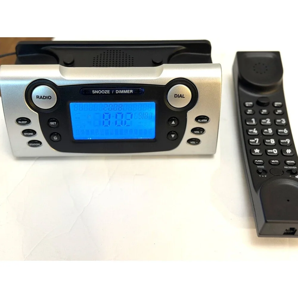 Talking caller ID Telephone Radio/Clock/Alarm (see Photos)
